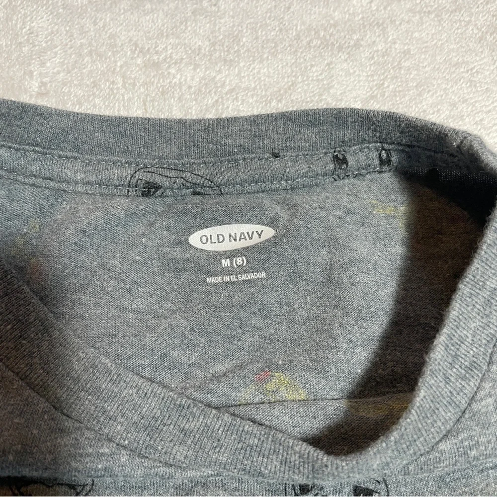 Old Navy Lot‎ Of 2 Pikachu Tee Gender Neutral Kids Size Small/medium Gray Pink